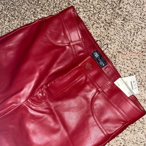 ZARA LEATHER LEGGINGS